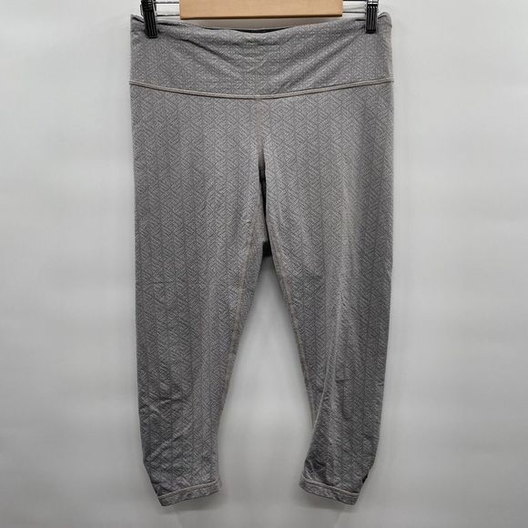 Prana‎ Women's Gray Yoga Athletic Leggings Size Med - Picture 2 of 4